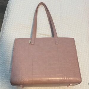 Beis Work Tote in Atlas Pink